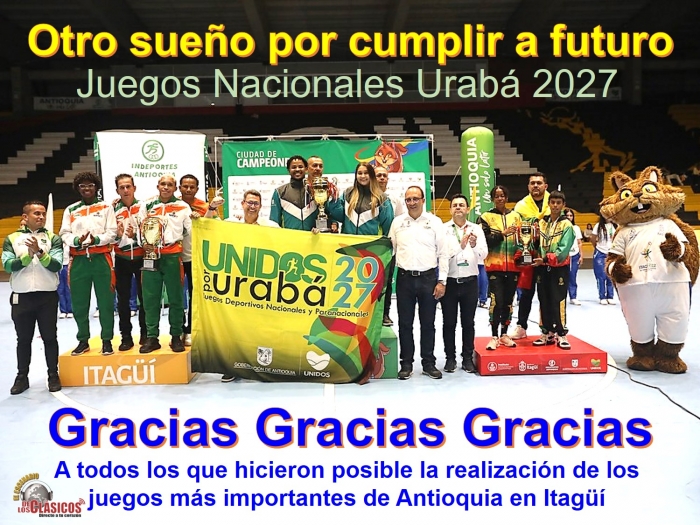 Juegos Departamentales de Antioquia final 45Â°