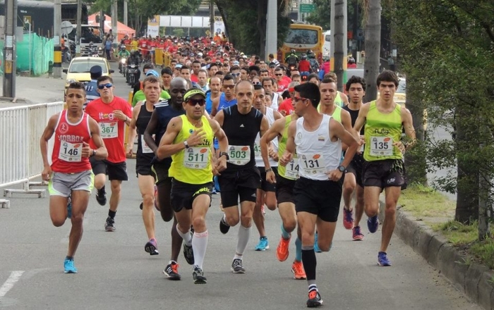 Primera carrera atlética en Itagüí 5 y 10 k