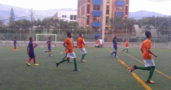 Unidos por el Fútbol en Paz, torneo infantil iniciado el sábado en Itagüí