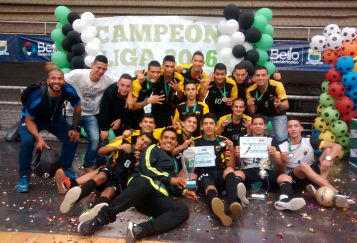 Año casi perfecto para el futsal y salón para Itagüí