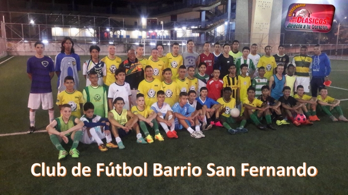 Las Escuelas de Fútbol de Itagüí, parte 14: Club de Fútbol Barrio San Fernando