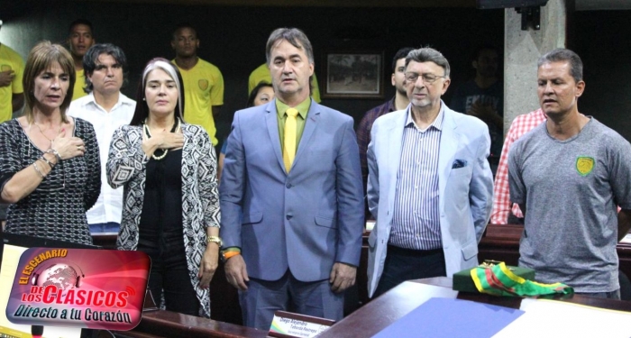 Reconocimiento a Leones F.C en el Concejo Municipal de Itagüí