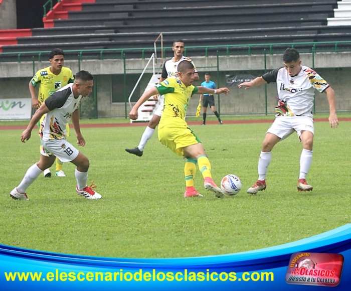En tablas clásico Itagüiseño de la Primera A